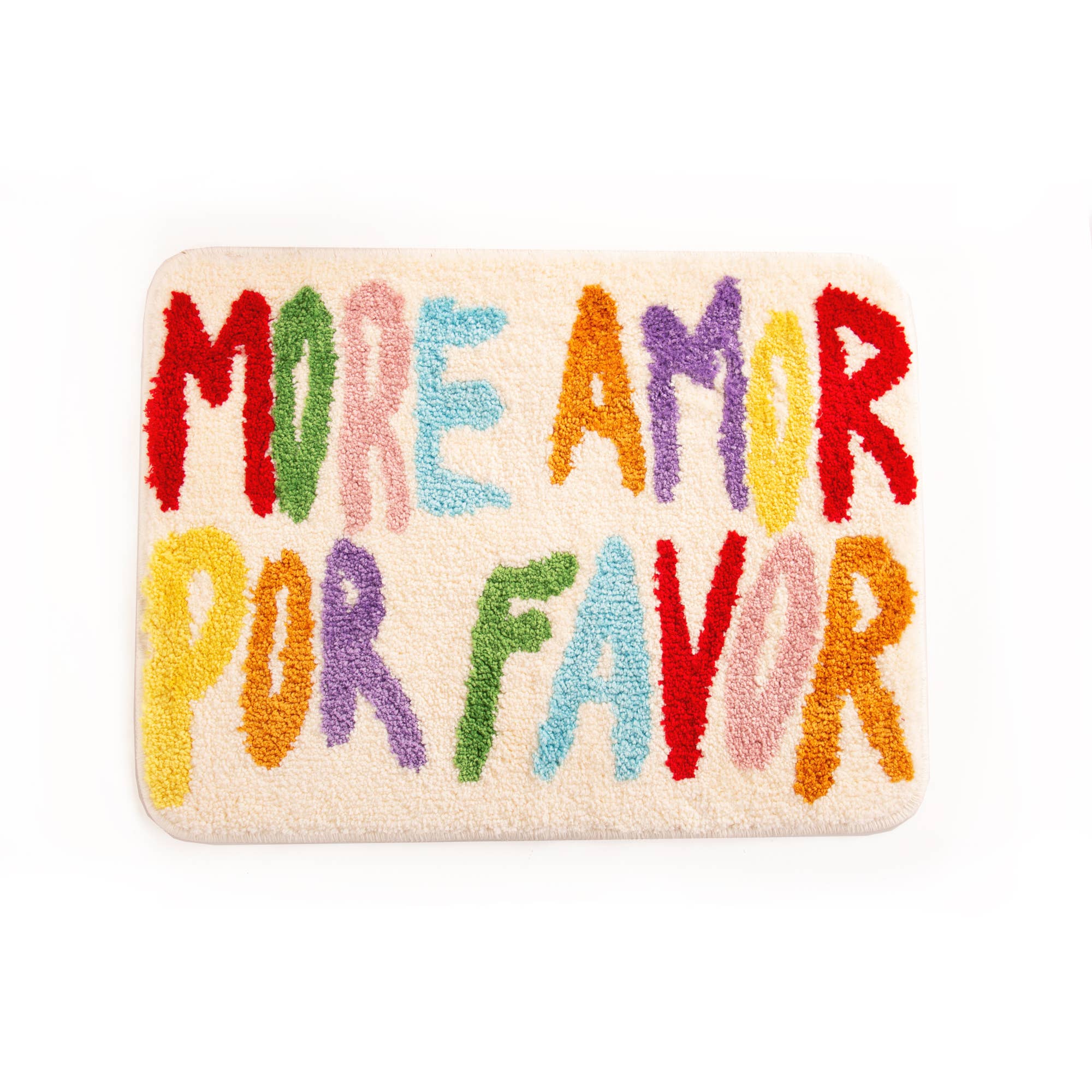 Badematte Mehr Liebe - More Amor - Helio Ferretti