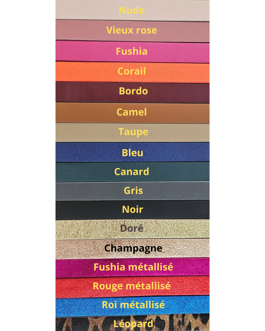 Personalisierter Leder-Schlüsselanhänger „Sweet Home / Chez Nous“: Metallic Fuchsia / Franzose / SÜSSES ZUHAUSE ♥