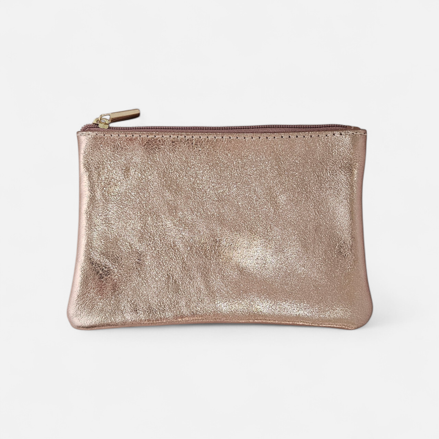 Leder-Pochette - L: Rasen