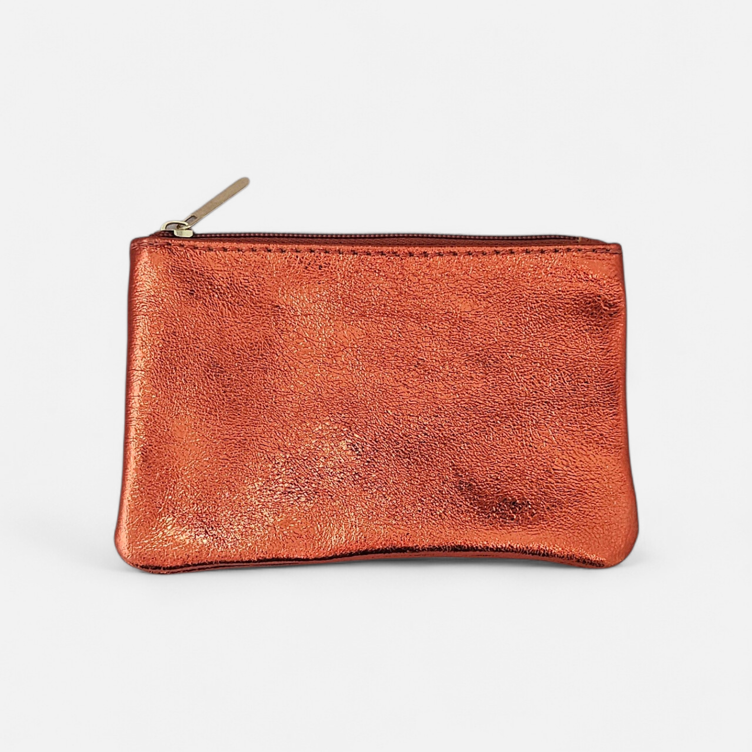 Leder-Pochette - L: Rasen