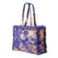 Fransen-Tasche - Blue Bloom - Powder Design