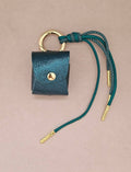 Leder-Kopfhörerhalter, Taschenanhänger: Mit Schnur / Canard