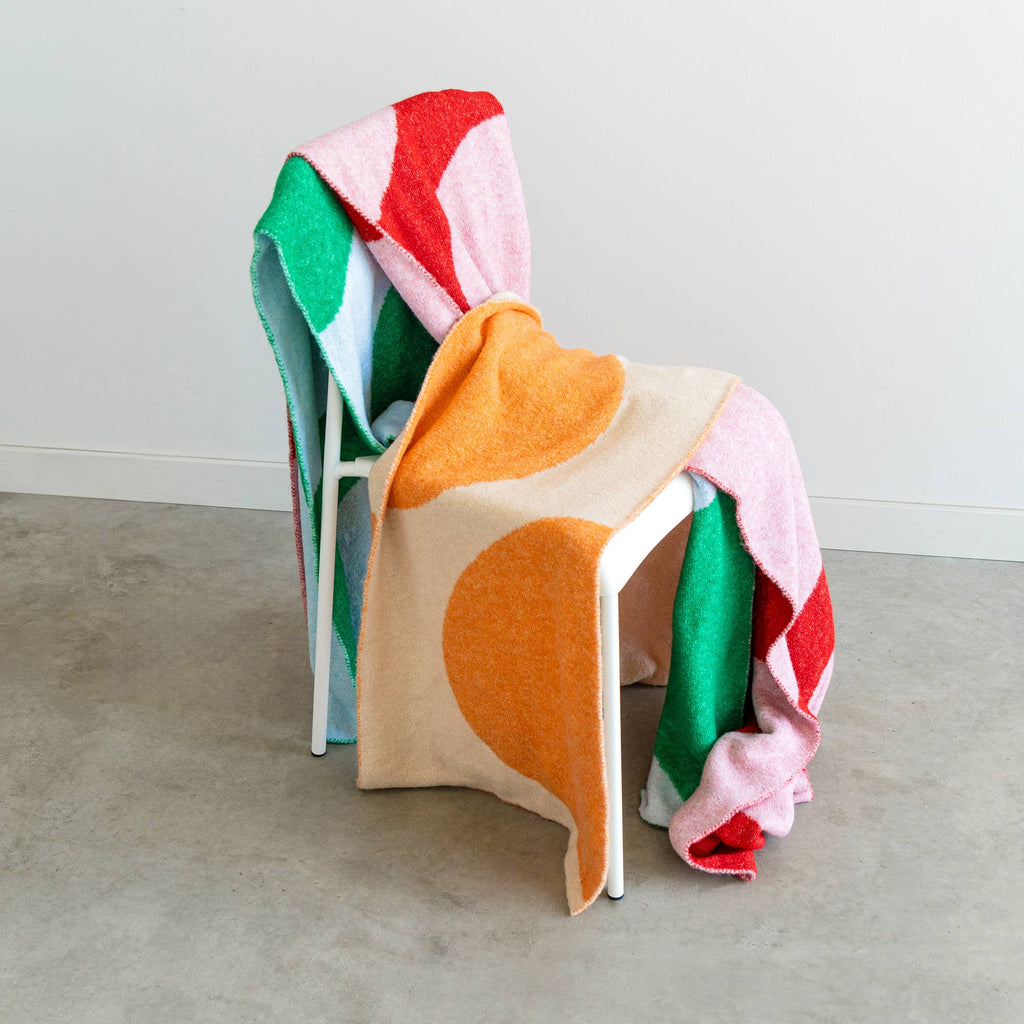 Schal und Tasche - RosaRot - Helio Ferretti