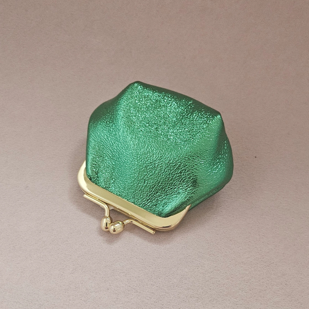 Retro-Leder-Minitasche: Gazon
