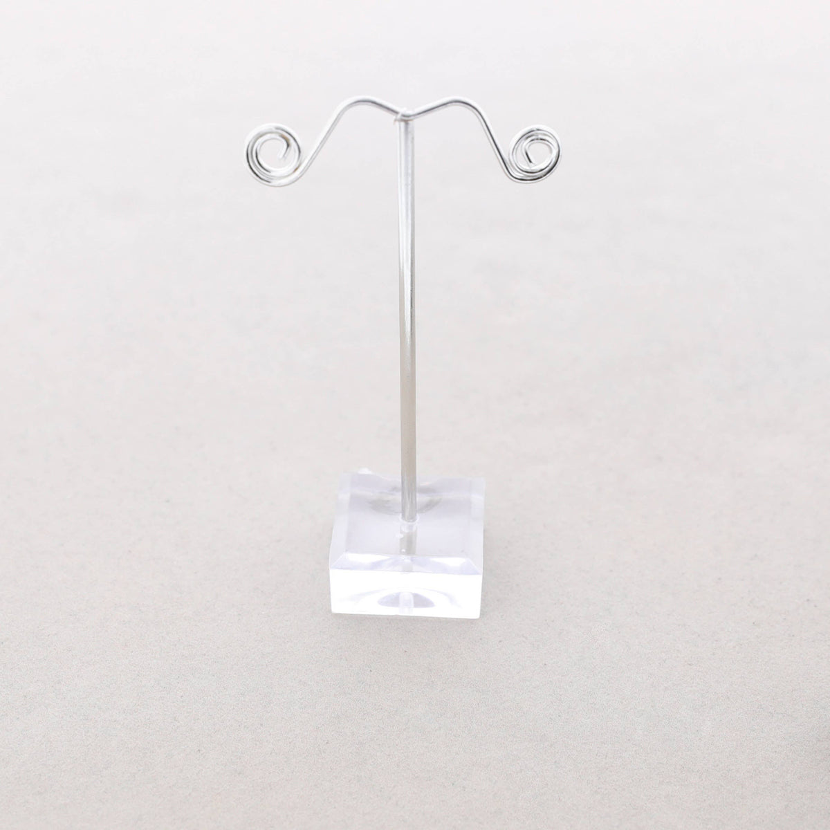 Acryl-Ohrringhalter Set, 3-teilig: Silber