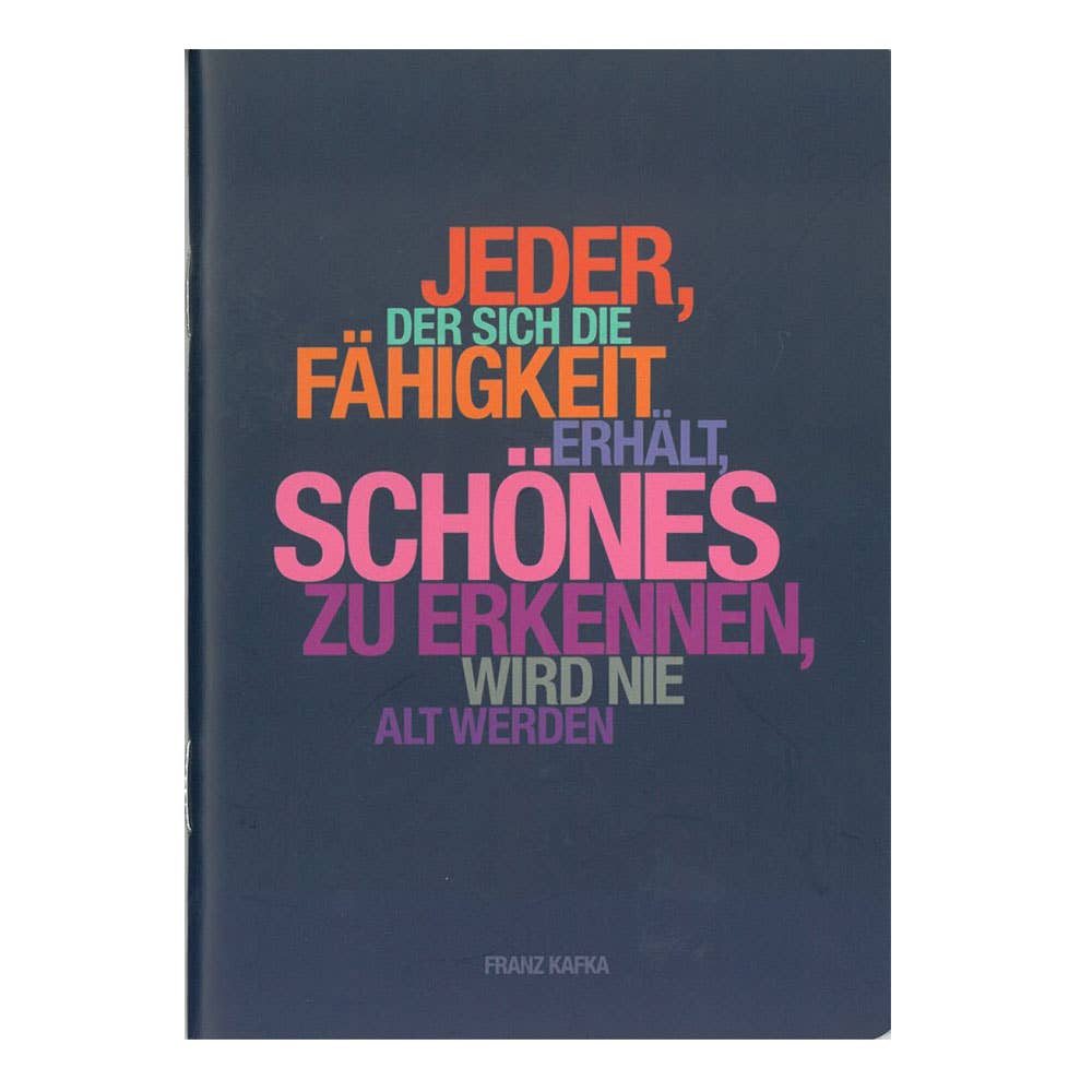 Heft A6 Kafka Schönes