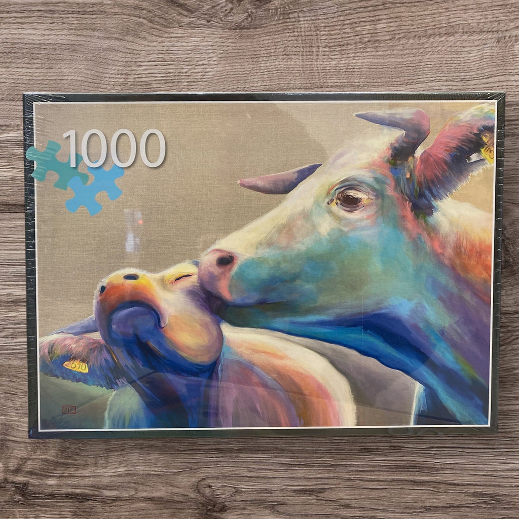 Kuh-Puzzle „Zweisamkeit“