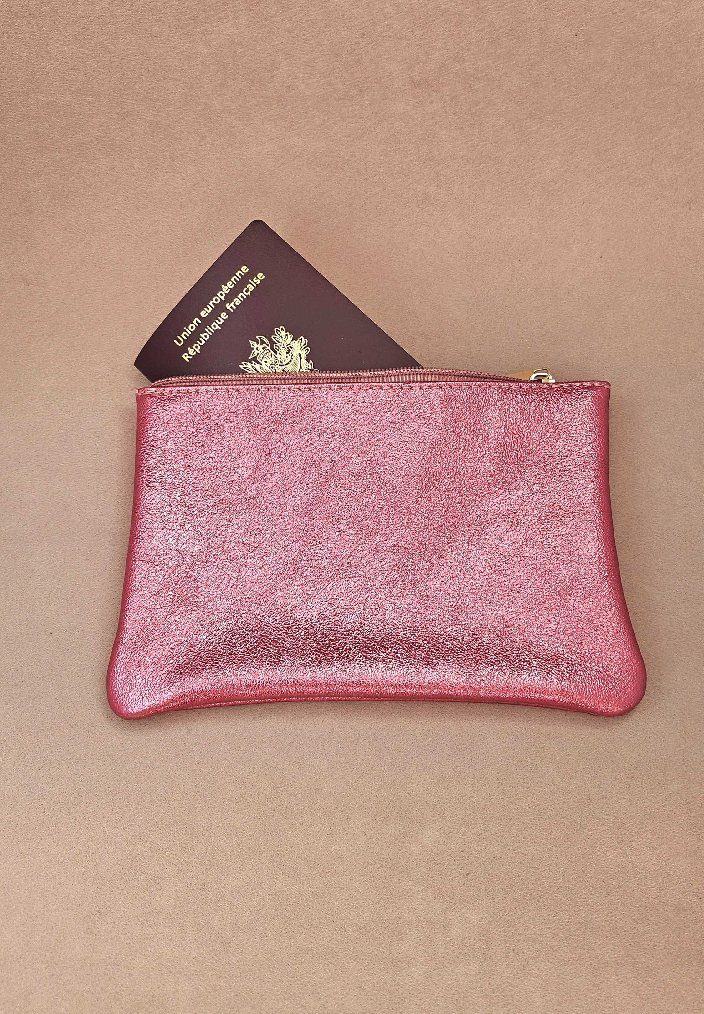 Leder-Pochette - L: Hummer