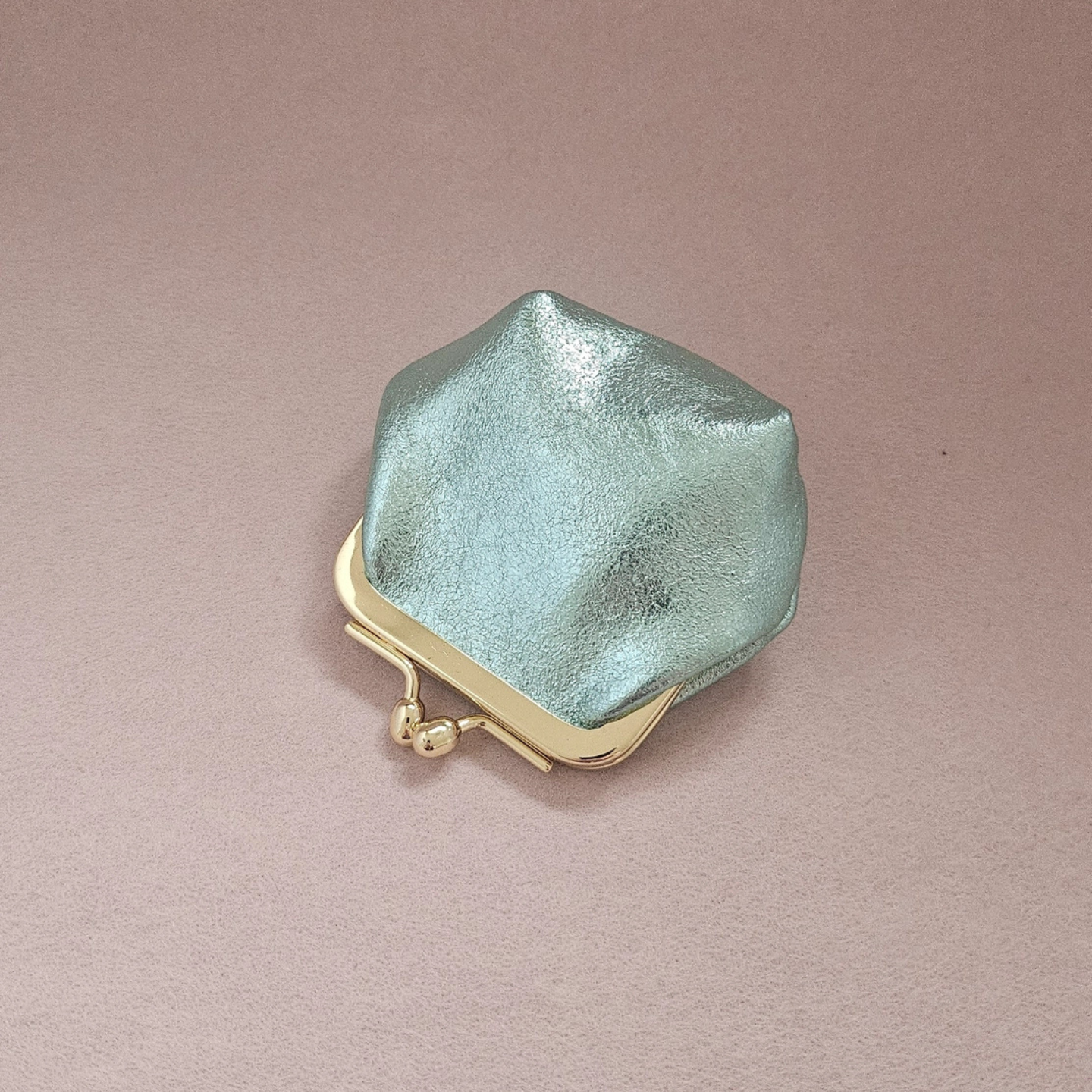 Retro-Leder-Minitasche: Gazon